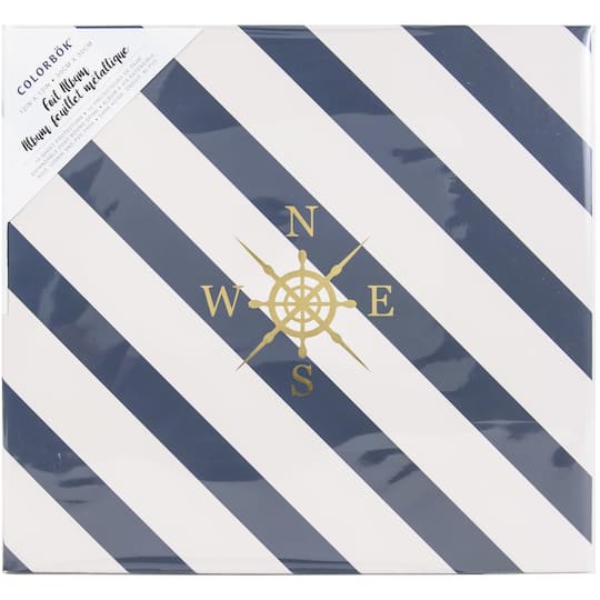 Colorbok&#xAE; Nautical Foil Scrapbook Album